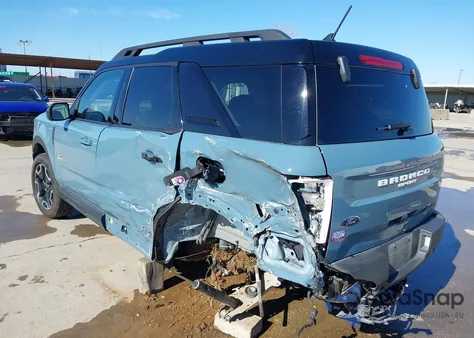 2023 Ford Bronco Sport Outer Banks из США, поврежденный, VIN 3FMCR9C6XPRD15403